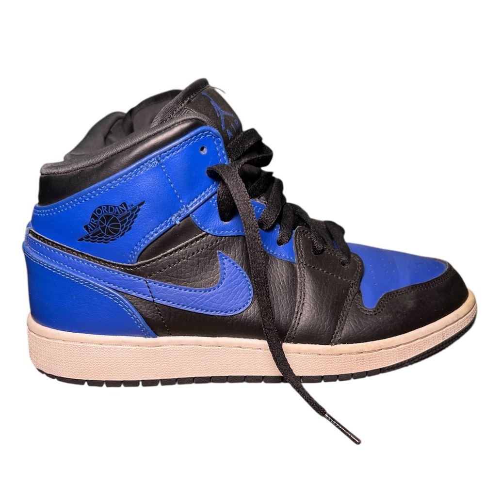 Nike Air Jordan 1 Mid Hyper Royal US 6.5 Youth